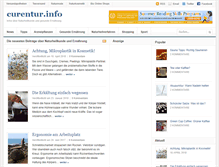 Tablet Screenshot of curentur.info